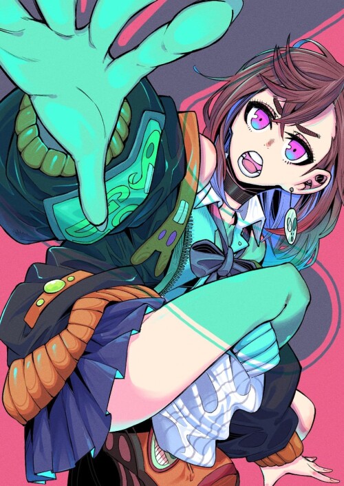  ayase momo dandadan drawn by tetsu booya sample a0d870617927879fdc79a3054f5dd4c7