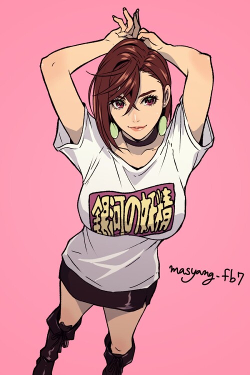  ayase momo dandadan drawn by ryu masu nantoka san sample 8a06db95324b884633bffee370509394