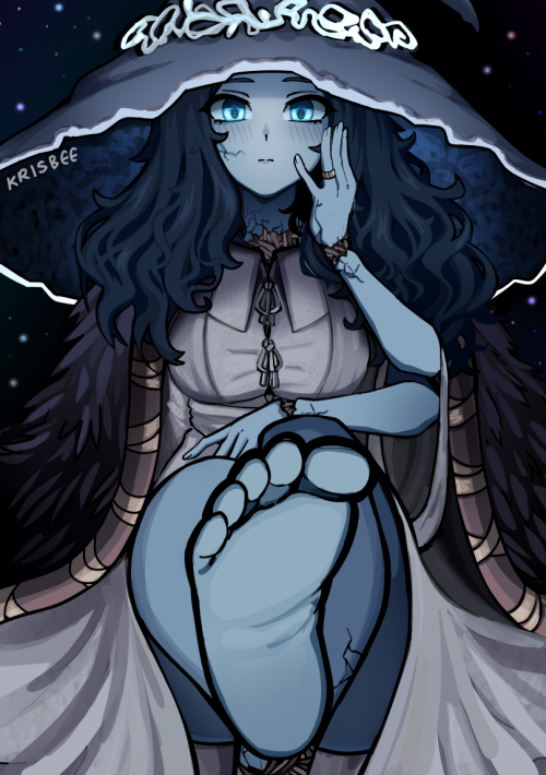  ranni the witch elden ring drawn by krisbee 4f14f8d9934712af2397b503f8d29a27