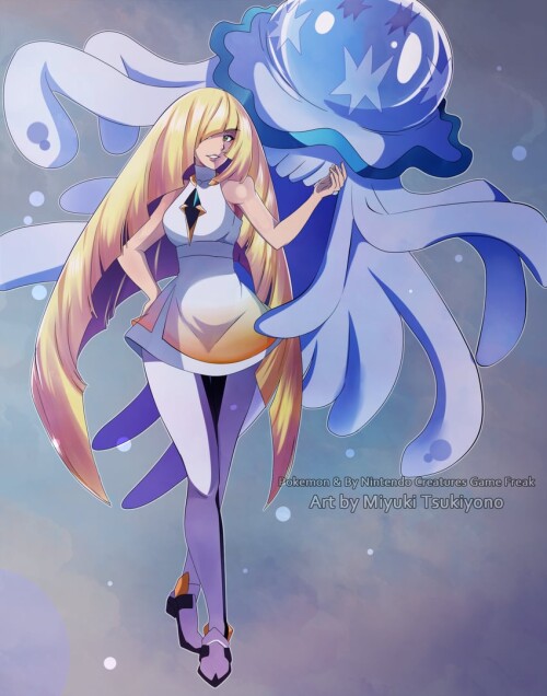  lusamine and nihilego pokemon and 1 more drawn by miyuki tsukiyono sample 3ac6e3969aed7647689e6973b