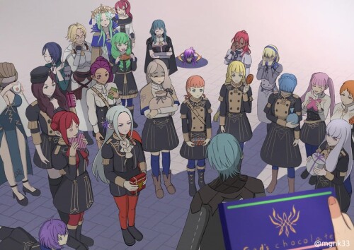  byleth byleth edelgard von hresvelg hilda valentine goneril lysithea von ordelia and 19 more fire e